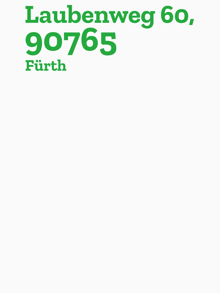 Fürth Stadium Address by The Chuck Wagon