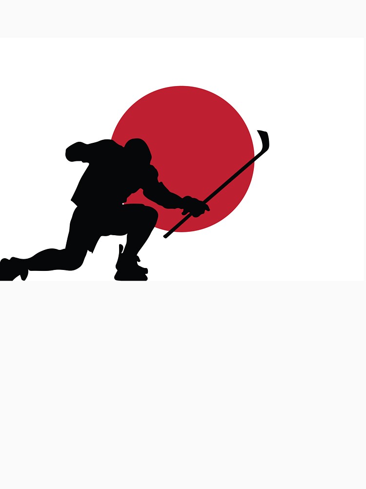 Hockey Japan Silhouette Celebration by CanvasTee