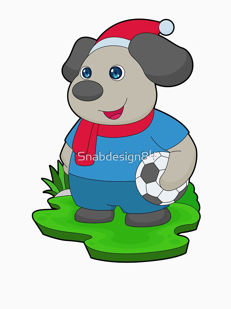 Dog Christmas Soccer by Snabdesign84