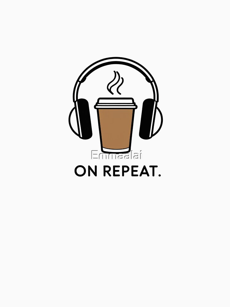 Coffee and Music, On Repeat by Emmaalai
