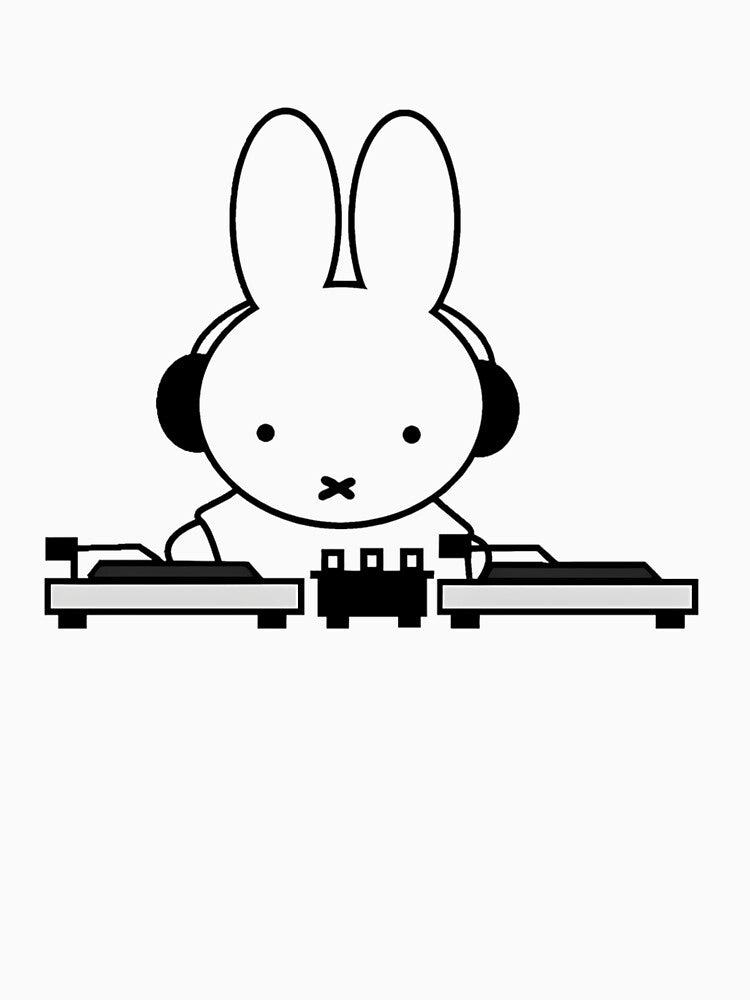 Miffy The Dj by Amandamorrison7