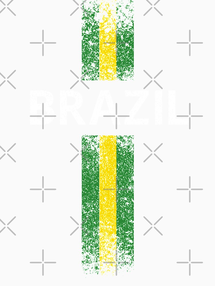 Brazil Retro National Team Soccer by kraftyesstonian