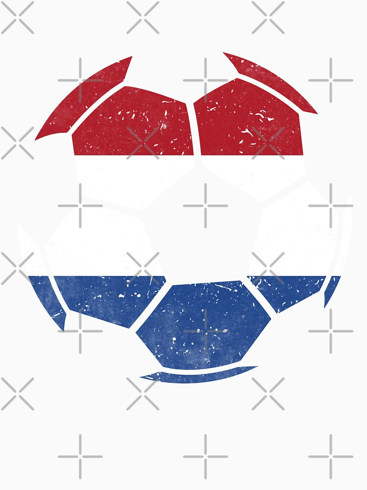 Nederland Soccer Ball Flag Jersey Netherlands Football Fan by EIMgraphic