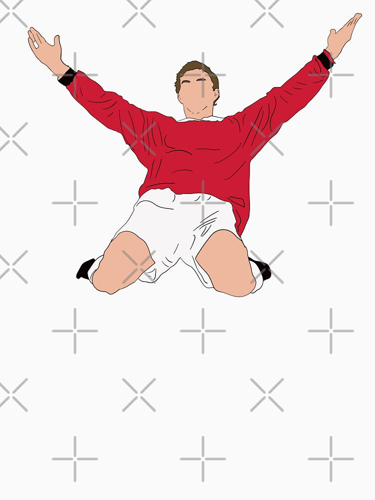 Ole Gunnar Solskjaer MUFC 99 Treble by Hevding