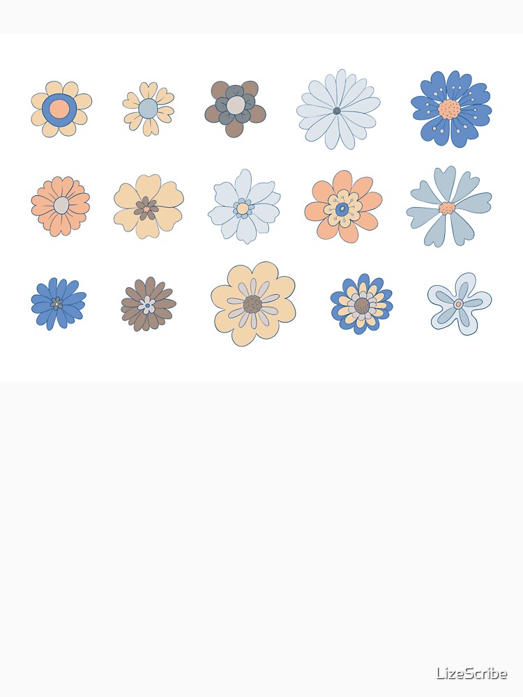 Simple Flowers by LizeScribe
