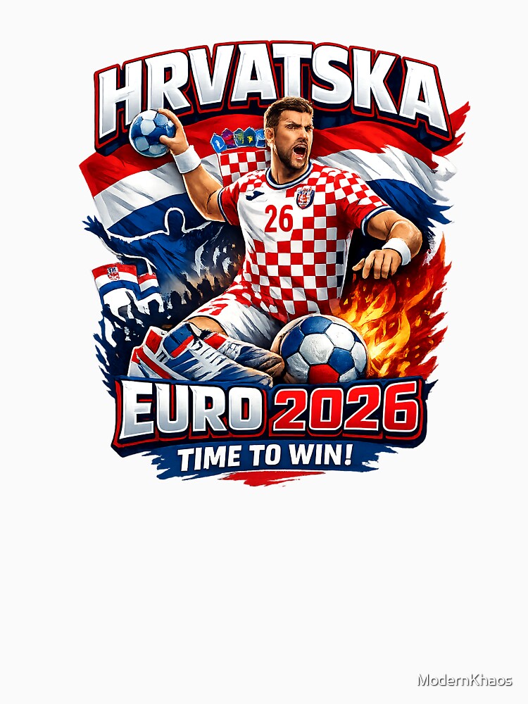 Croatia Handball Euro 2026 Fan Gear: The Ultimate Vatreni Merchandise by ModernKhaos