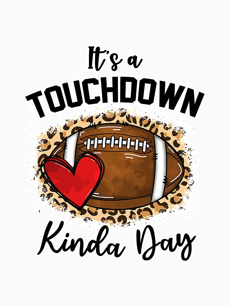 Cute Leopard Its A Touchdown Kinda Day by Perrydad78