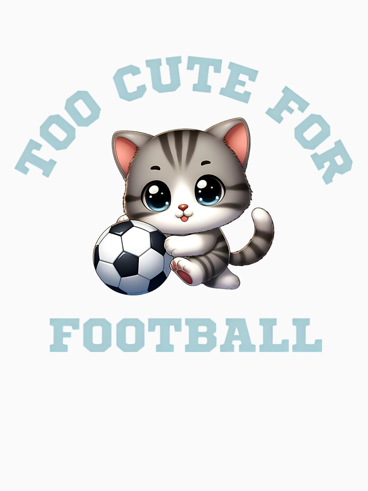 Cute Cat Football / Soccer by Zest Dose