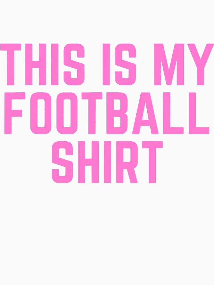Football Team Colors Pink Game Day by atalia8932