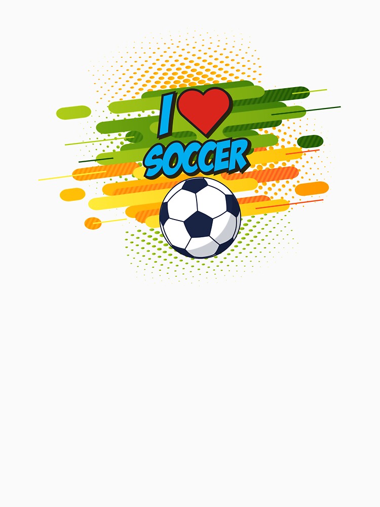 Funny I Love Soccer | Gift | by ShirtStar0815