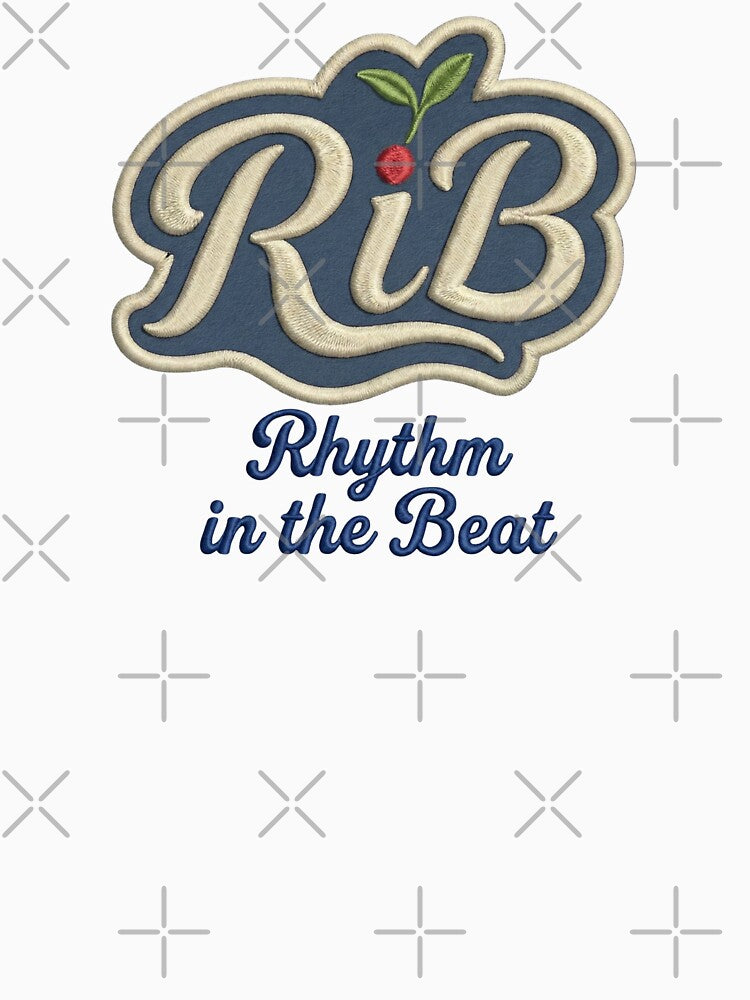 Heritage Steel Navy Vintage Varsity Script Logo by Rib-Brand