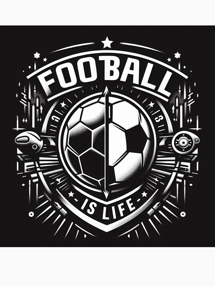Football is life logo by Marko Stefano