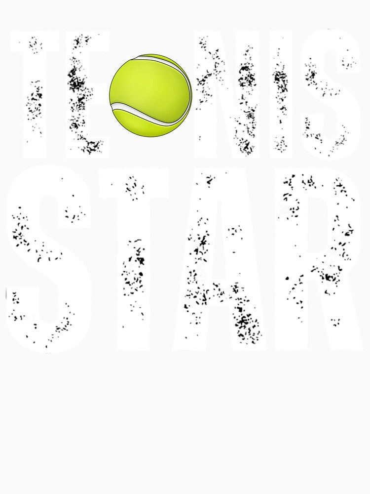 Tennis Star T-shirt by weeomano