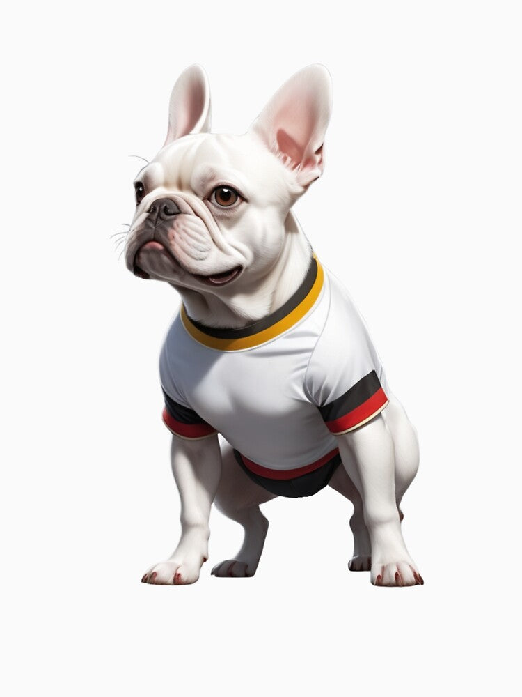Frenchie, a confident professional footballer by TTVenue