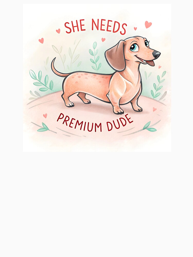 She needs Premium duchshund by AhArtMe