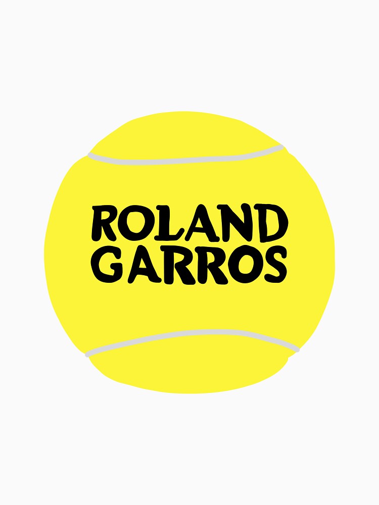 Roland Garros Tennis Ball by AllMinimal