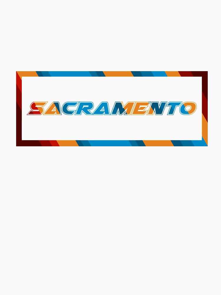 Sacramento T-Shirt for Men and Women by AllStarMerch