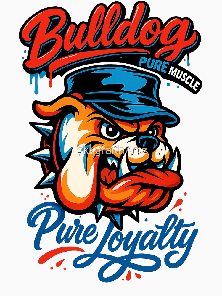 Pure Muscle, Pure Loyalty | British Bulldog by skkyfaithArtz
