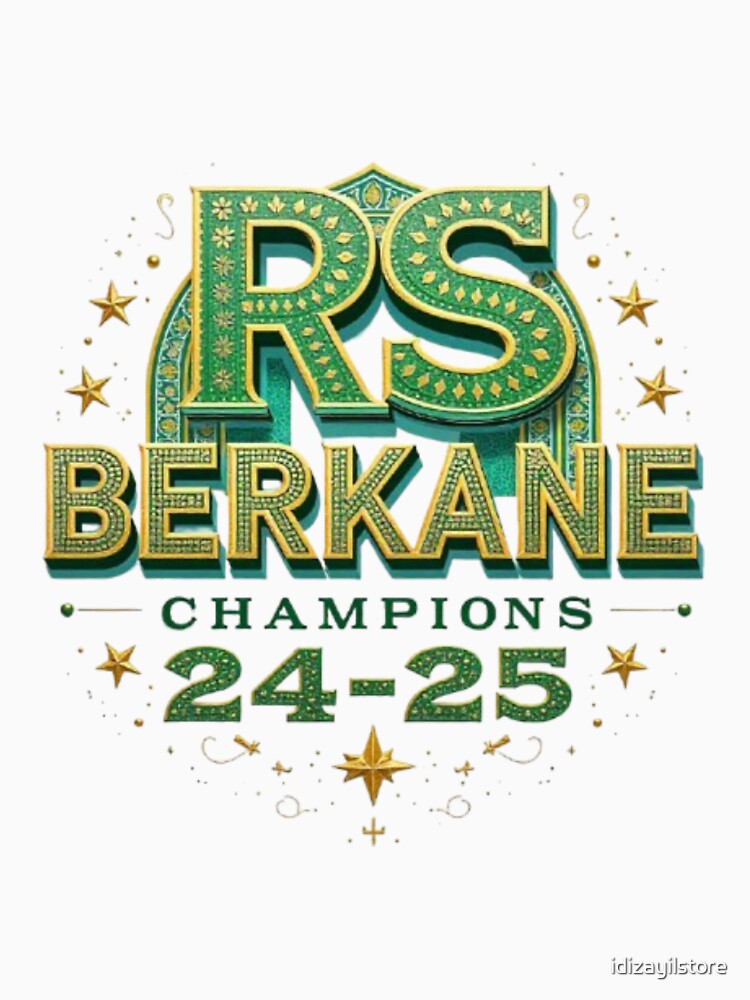 RSB Berkane 24-25 championShip,tshirtFans by idizayilstore