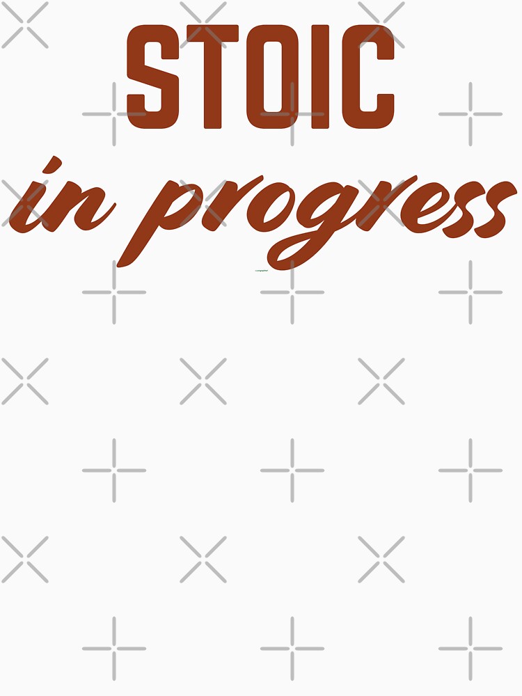 Stoic in progress | Stoicism Philosophy,  Daily Stoic Life by LexaArtworks