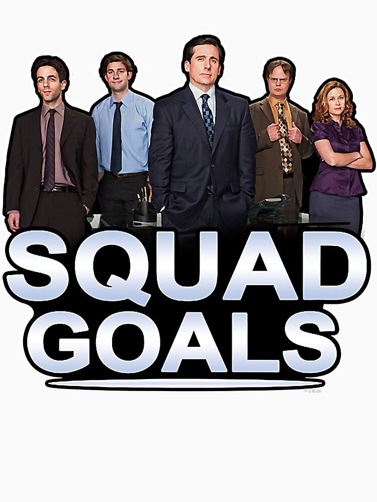 The Office Squad Goals Short Sleeve by AnnabellaJunior