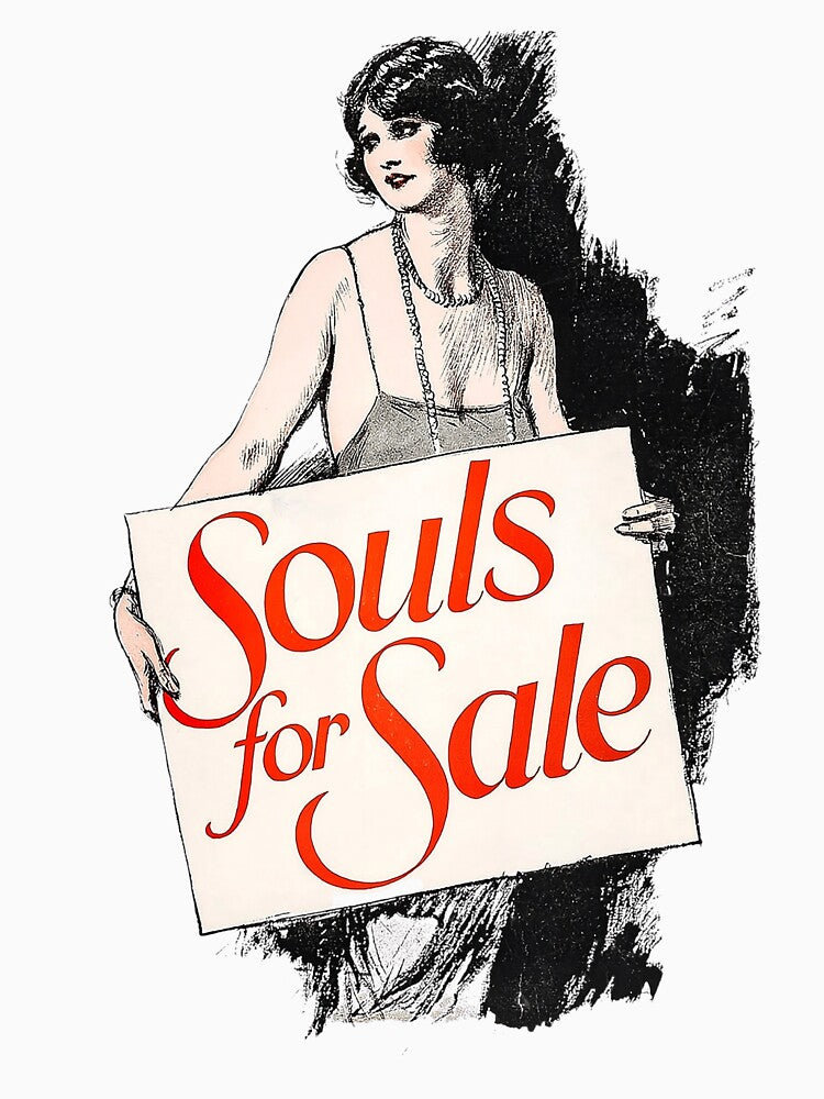 Souls for Sale – Vintage Editorial Streetwear Shirt by BestVarieties