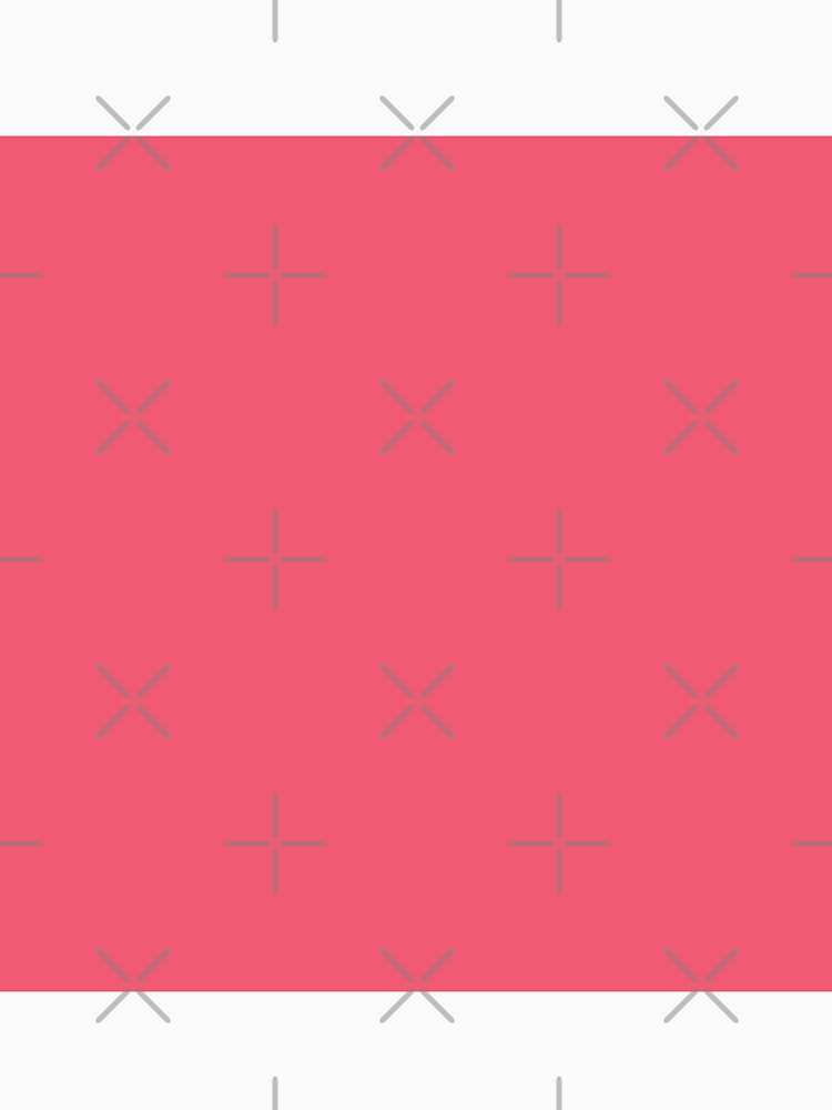 Plain Solid Color Pink Magenta French Rose Pink (M80 Y40) by mimihuang creations