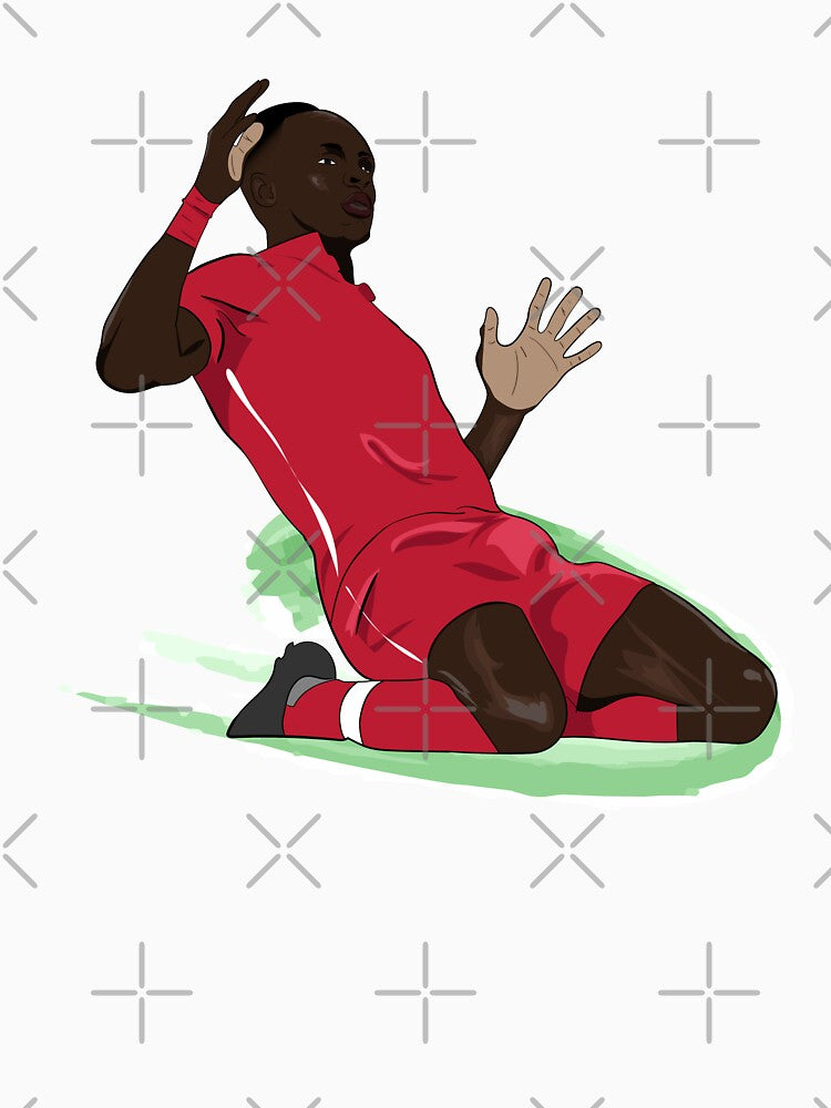 Sadio Mane Slide Goal Celebration by WalkDesigns