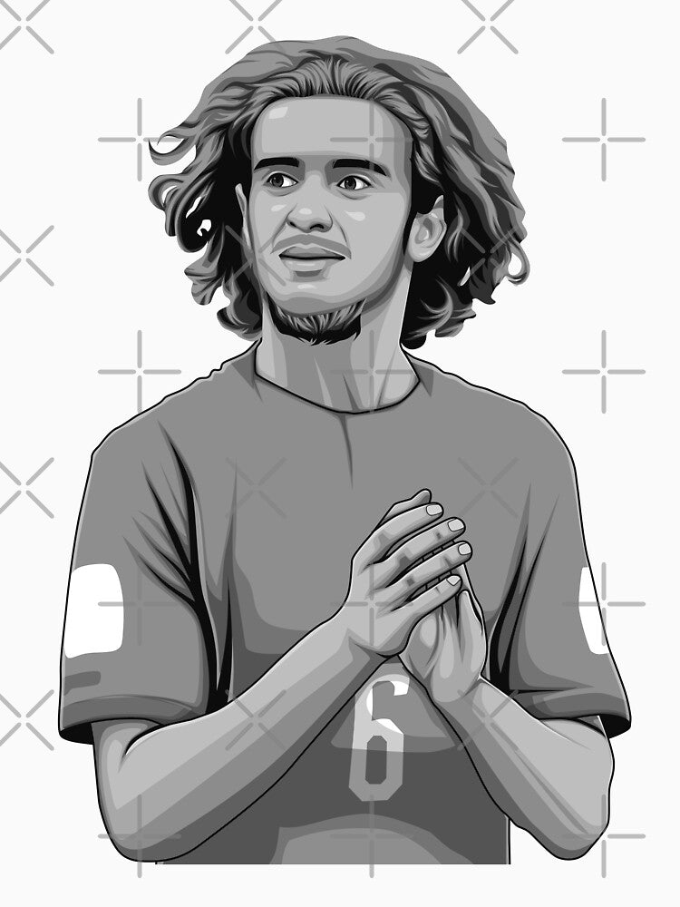 Ayyoub Bouaddi Black and White Version by Aldduardo