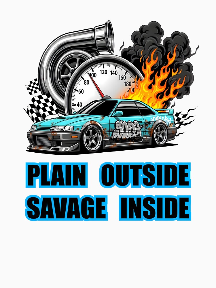 Plain outside, Savage inside by LoganDzign