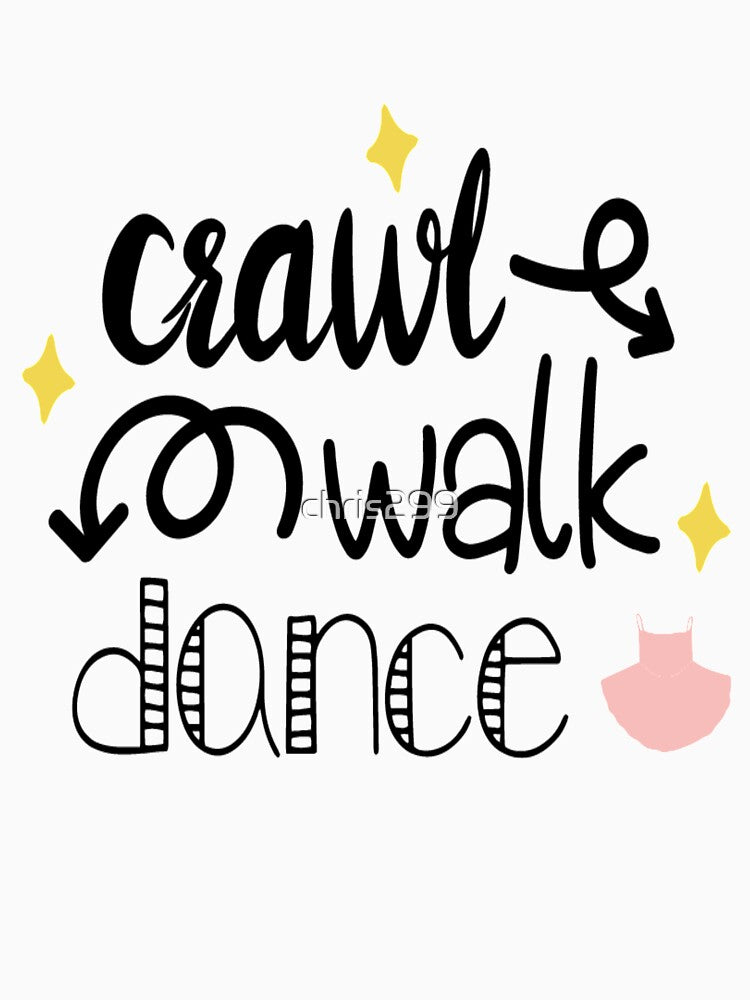 crawling dance t shirt, vintage t shirt by chris299