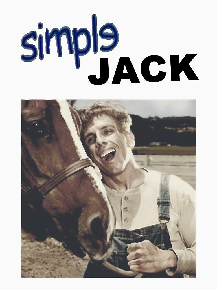 Tropic Thunder - Simple Jack - Ben Stiller Unisex by VickyJohnson