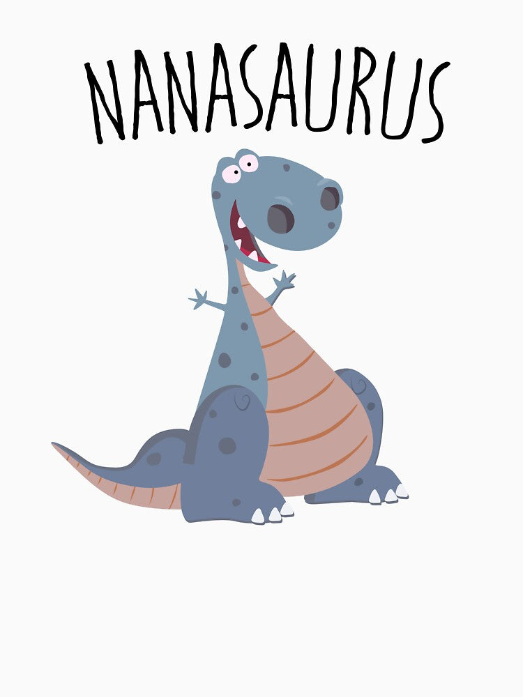 Nanasaurus dinosaur for strong women by ThreadlyAndCo