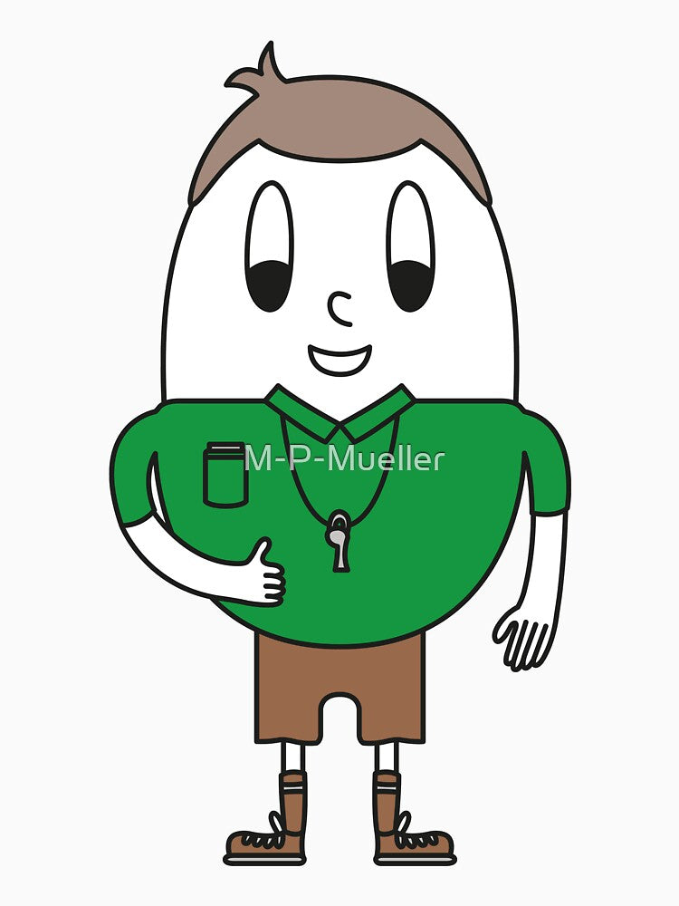 Soccer-Referee Egg by M-P-Mueller