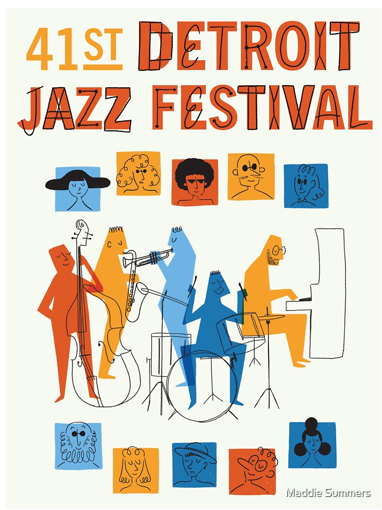 Detroit Jazz Festival by Maddie Summers