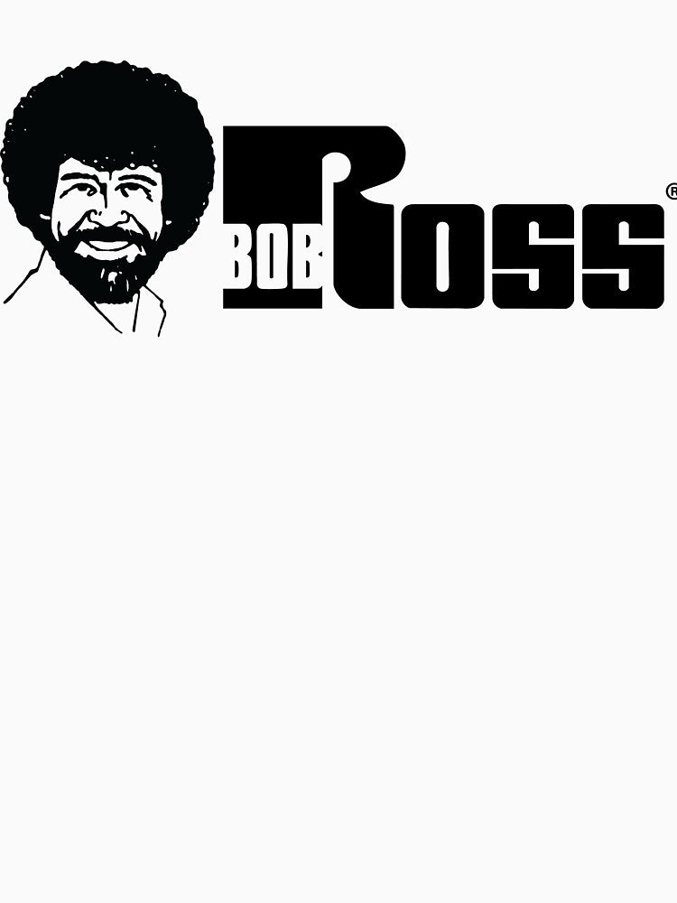 Bob Ross Retro Logo by Bob Ross Official Merch Shop