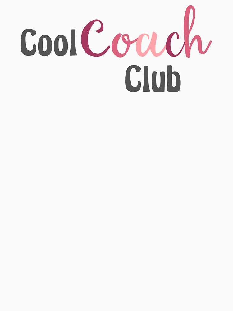 Cool Coach Club | Coach | Swim Coach | Cheer Coach | Dance Coach | Soccer Coach | Fitness Coach | Coach Gift | Coach Appreciation by ShoniwDesigns
