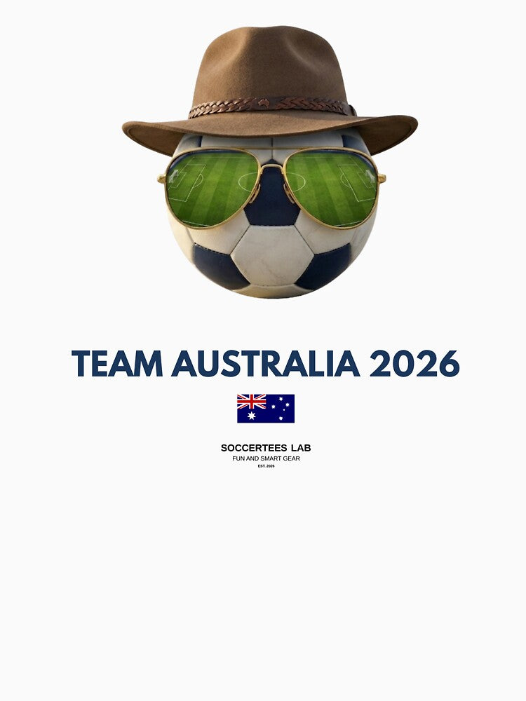 Soccer Fan Gear: Team Australia 2026 by Soccertees Lab