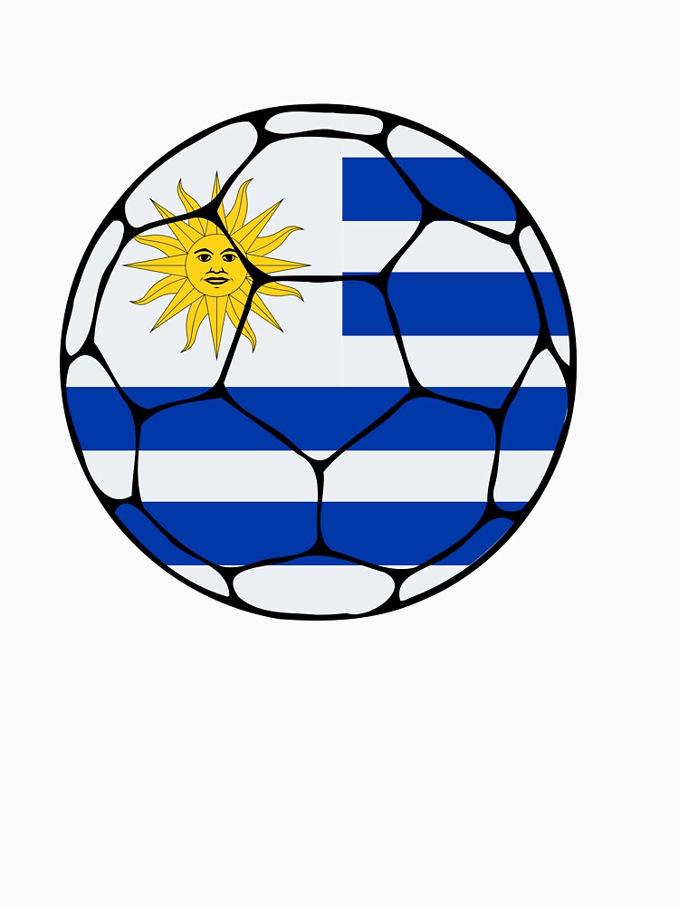 Uruguay Soccer Ball by ehgraphics15
