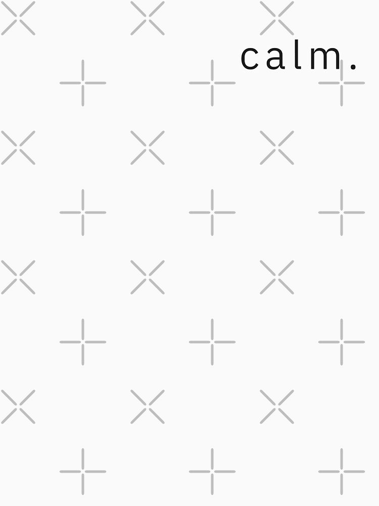 Calm Minimal Unisex Design by Lil-Satu