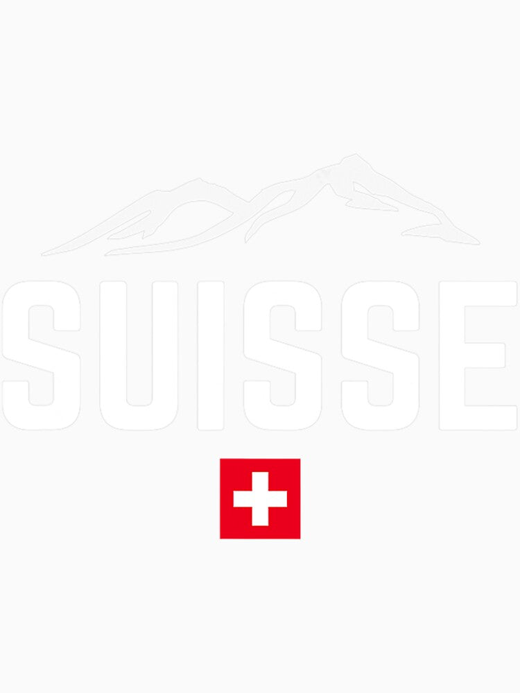SUISSE SWITZERLAND Flag  Men Women Kids SWITZERLAND by enragedchild257