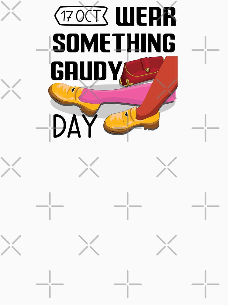 17 October Wear Something Gaudy Day - Wacky Holidays by ChemicalXShop