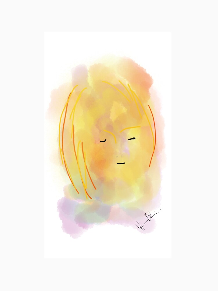 Girl - Soft Painting 017 by Hjortur