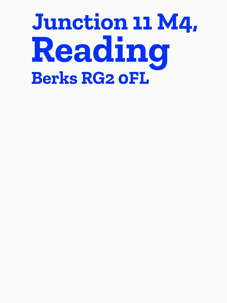 Reading Stadium Address by The Chuck Wagon