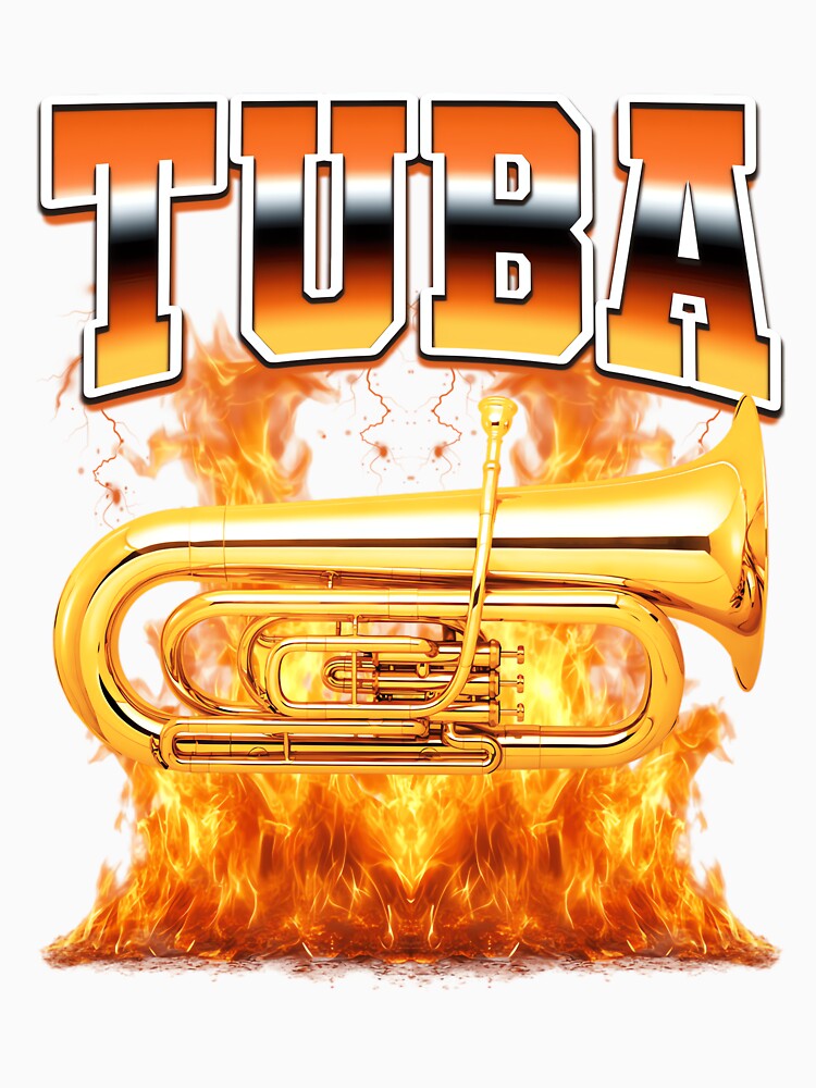 Tuba Instrument Tuba Player Tubist 90s Bootleg Style by PaulTSchafer