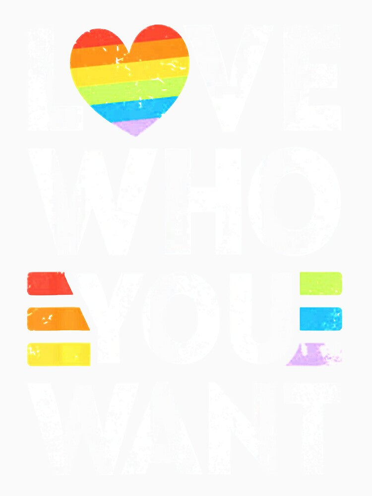 Love who you want, equality, gay pride, LGBTQ Short-Sleeve Unisex by MarshaPreston