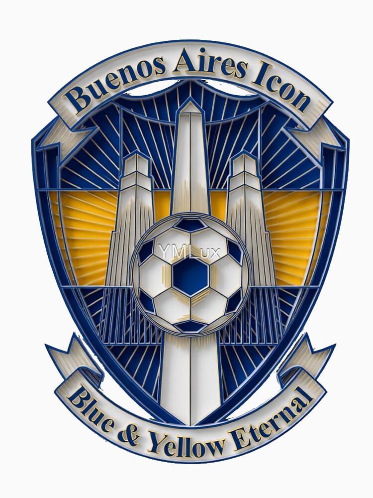Buenos Aires Heritage T-Shirt, Blue & Yellow Eternal Mug, Porteño City Pride Gift by YMLux