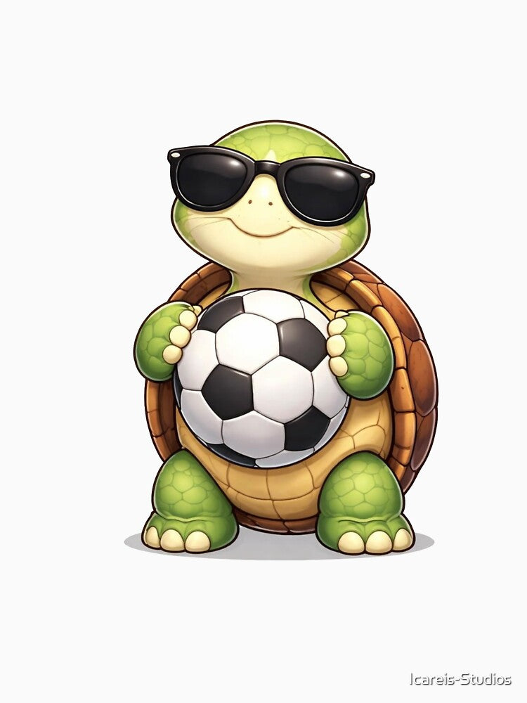 Turtle Soccer Player by Icareis-Studios