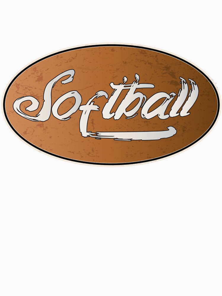 Softball Girls Fastpitch Long Sleeve T-Shirt by RobertJayce