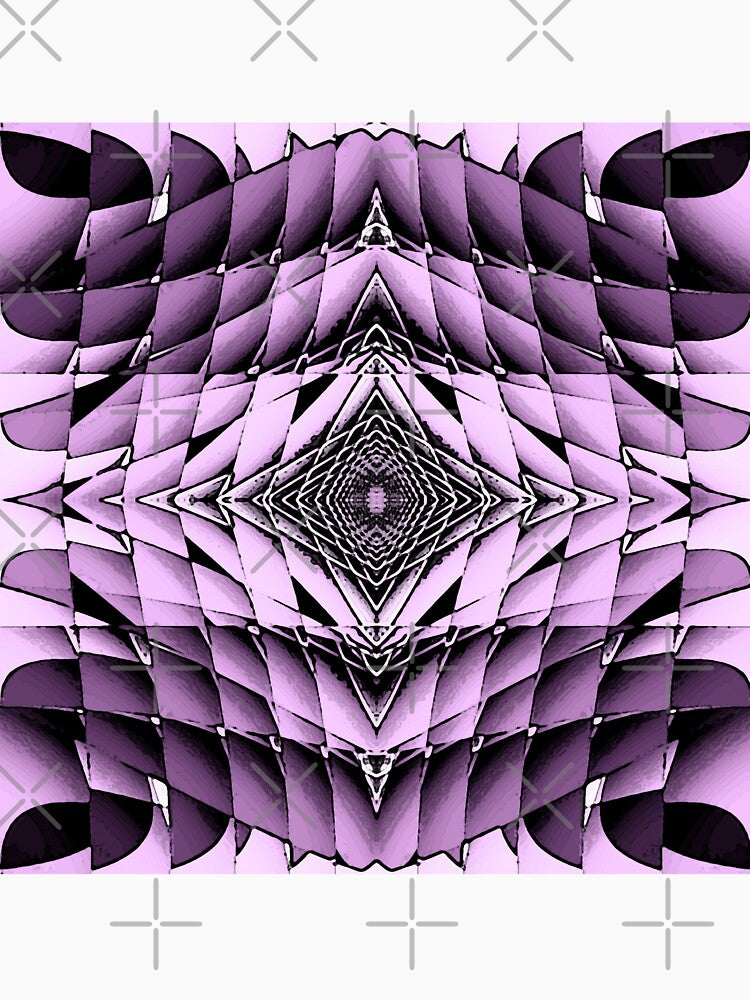 Beautiful Cushions/ Pattern Purple Diamonds by ozcushionstoo